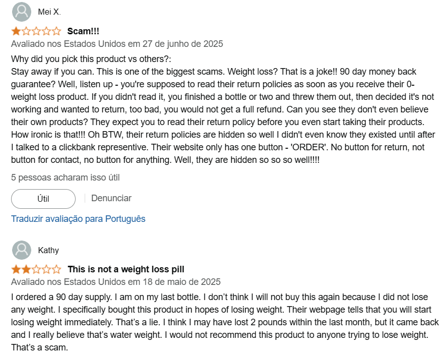 problems with the retails sites